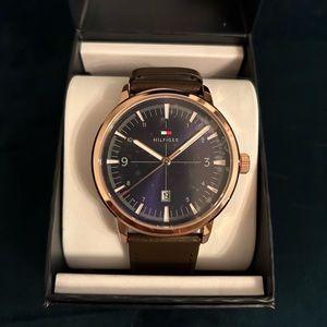 Tommy Hilfiger watch brown band! Brand new!